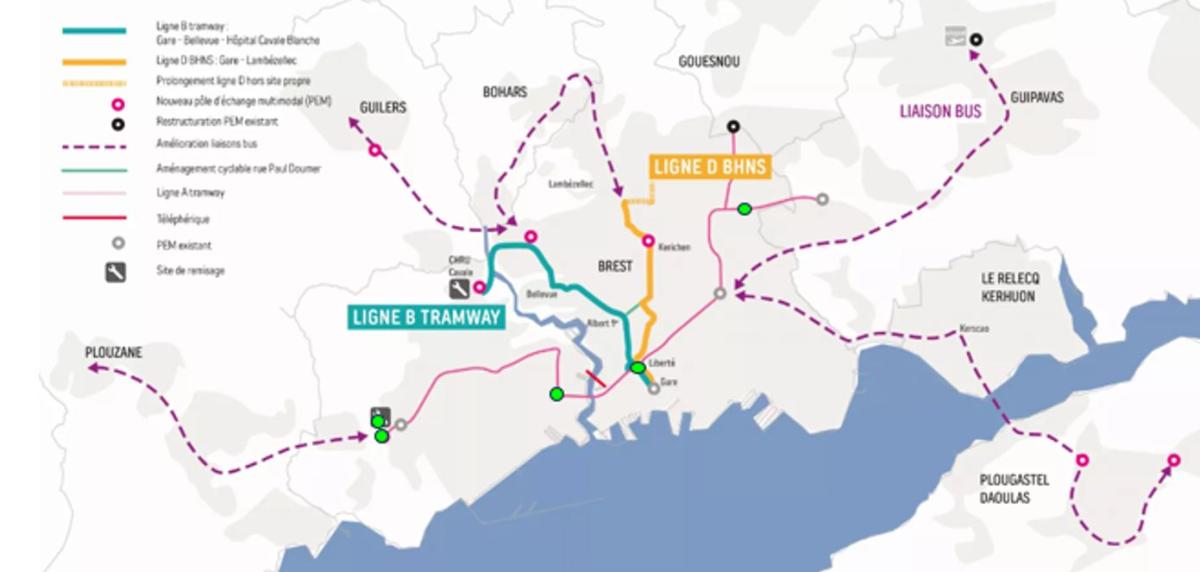 Carte - opération de raccordement été 2024